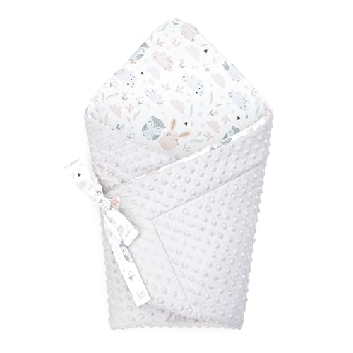 Manta de Bebé TOTS TOYS (Cinzento - 80 x 80 cm) Totsy Baby - Móveis para bebês e crianças pequenas - algodão, poliéster, sensação aconchegante, 80x80 cm
