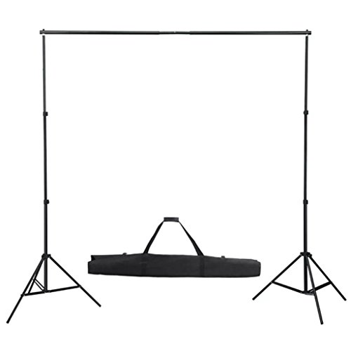 Suporte para Fundo vidaXL 1500mm Tripé Sistema de Suporte vidaXL - Peças e acessórios para câmeras - 1500mm, tripé, suporte