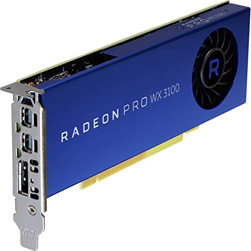 Placa Gráfica AMD Radeon Pro WX 3100 (AMD - 4 GB DDR5) AMD - Placas e adaptadores de vídeo - amd, radeon pro wx 3100, 4 gb ddr5