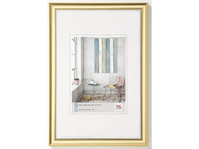 Moldura WALTHER DESIGN KP045G (Dourado - 35 x 25 x 2 cm) Walther Design - Porta-retratos - dourado, 35 x 25 x 2 cm, plástico, retangular