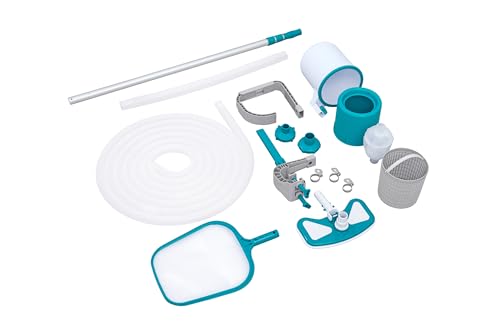 Conjunto de Limpeza para Piscinas BESTWAY Bestway - Móveis de exterior - piscinas, bestway, limpeza, pé alumínio, manguera aspiração, prefiltro folhas