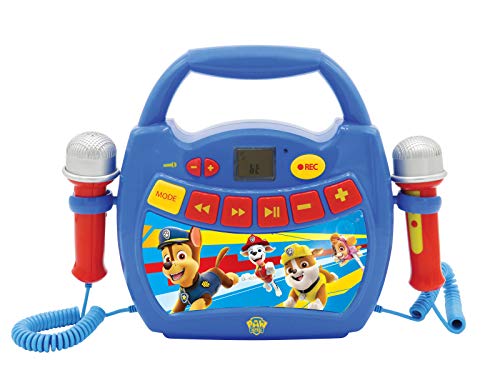 Rádio Despertador com Controlo Remoto Patrulha Pata De Cães Lexibook - Áudio - rádio despertador, controlo remoto, patrulha pata de cães