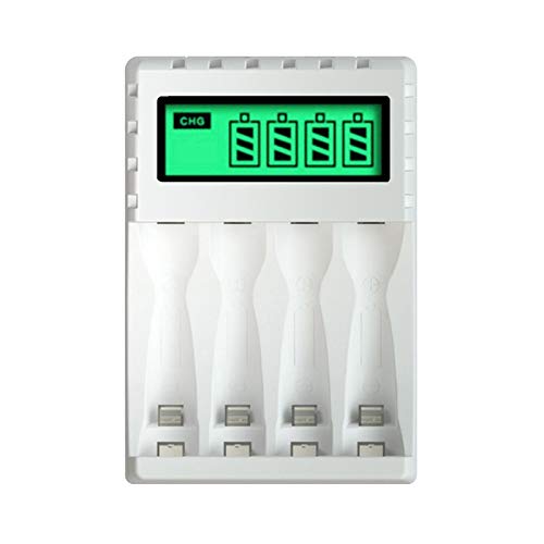 Carregador de Bateria TORRIBALA LCD-04 (Azul) Torribala - Baterias - lcd, azul