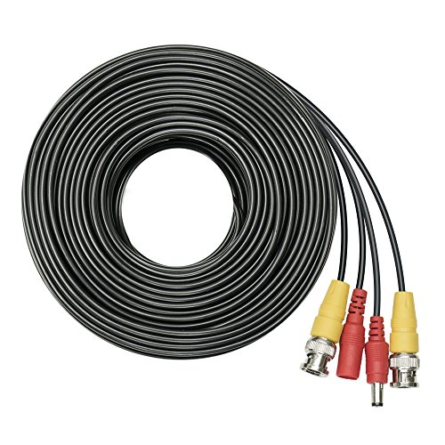 Cabo de Vídeo PNI (RCA - RCA - 50 m - Preto) ONLINESHOP SRL - Acessórios de câmera de vigilância - 50m, rca-rca, preto, cobre