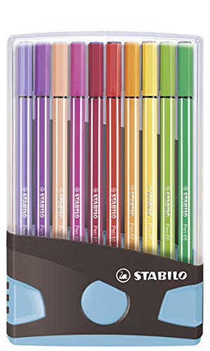 Caneta de Feltro STABILO Pen 68 Color Parade Stabilo - Canetas - caneta, feltro, stabilo, pen 68, color parade, tinta à base de água