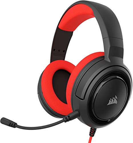 Auscultadores Gaming com Fio CORSAIR Hs35 (Com Microfone) Corsair - Fones de Ouvido com Microfone - gaming, microfone, unidireccional, removível