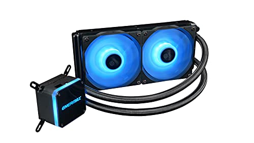 Cooler ENERMAX Liqmax III 120mm Preto e Branco Enermax - Peças de refrigeração de sistema de computador - cooler, enermax, liqmax iii, 120mm, preto, branco