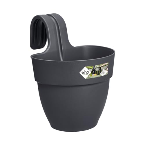 Vaso de Jardim Elho VIBIA Campana Easy Hanger Small | Antracite Elho - Móveis de exterior - jardim, campanha, antracite