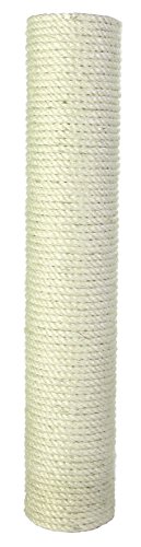 Trixie 9/50 Cm Cat Post Replacement Ø 9/50 Cm TRIXIE - Acessórios para móveis de gato - 9 cm, sisal natural, parafusos