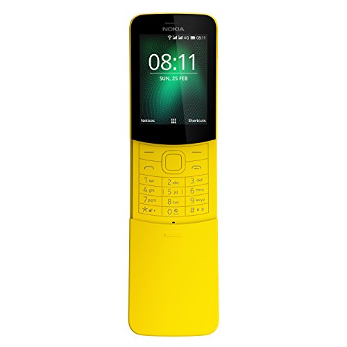 Smartphone NOKIA 8110 (5'' - 1 GB - 16 GB - Amarelo) Nokia - Telemóveis - smartphone, nokia 8110, 5 polegadas, 1 GB, 16 gb, amarelo