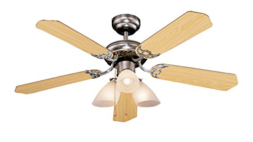Ventilador de techo Orbegozo CT 12105 | Diametro 105 cm | 3 Velocidades | 55W Orbegozo - Ventiladores de teto - 105 cm, 3 velocidades, 55W
