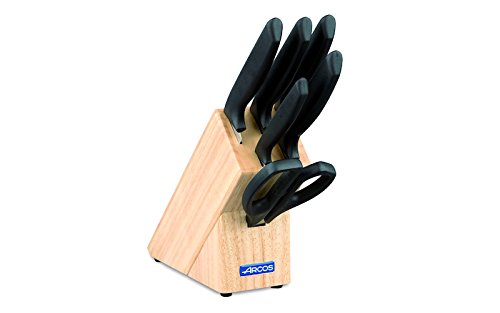 Conjunto de Facas e Tesouras Arcos 136100 Arcos - Facas de cozinha - facas, tesoura, aço inoxidável, polipropileno, caixa de presente