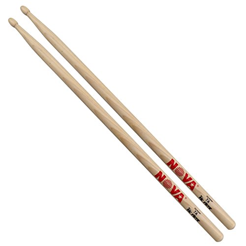 Baquetas VICTORIA VIC FIRTH Nova Olive Wood 7A Vic Firth - Baquetas e escovas - madeira de oliva, ponta de nilon, 91g
