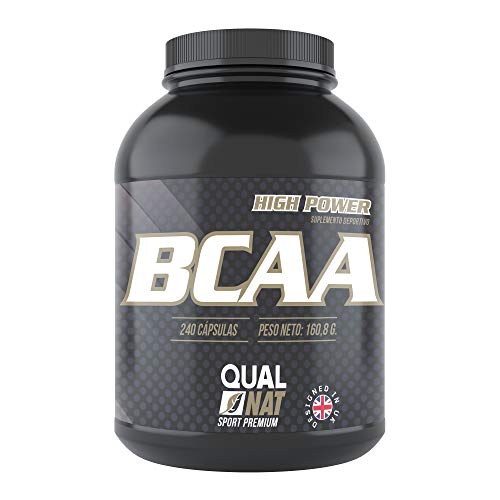 Suplemento Alimentar HIVITAL Bcaa (240 Cápsulas) QUALNAT - Vitaminas e suplementos - bcaa, 240 cápsulas