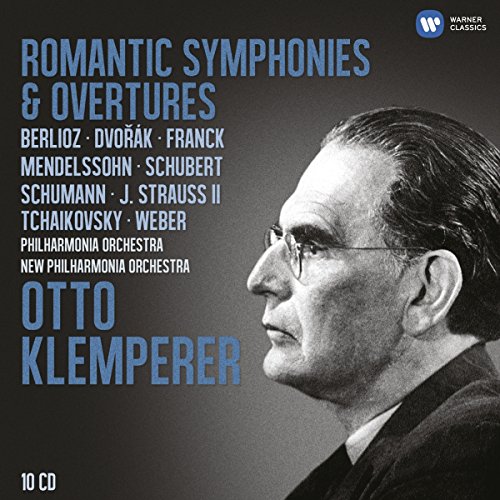 CD Otto Klemperer - Symphonien und Ouvertüren (1 CDs) Parlophone - Livros - sinfonias, ouvertures, beethoven, schubert