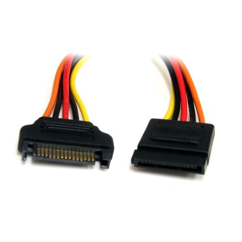 Cabo de Dados STARTECH (SATA e Molex - 30 cm - Preto) STARTECH - Cabos - extensão, 30 cm, sata, molex
