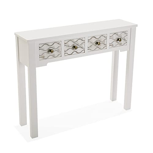 Móvel de TV INNOVATION HOME FURNISH 1SOFABLANCA (Branco - melamina e madeira maciça - 79x25x97cm) VERSA - Centros de entretenimento e suportes de tv - branco, melamina, madeira maciça, 79x25x97cm