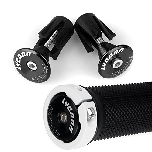 Punho para Bicicleta LYCAON 8 mm (Tamanho Único) LYCAON - Controles de veículos motorizados - 8 mm, alumínio, ajustável, ergonômico