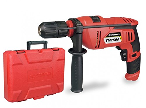 Berbequim de Percussão STAYER TM750AK (800 rpm) Stayer - Berbequins elétricos portáteis - berbequim, percussão, stayer, tm750ak, 800 rpm