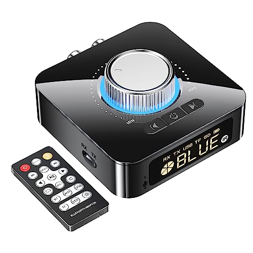 Receptor e Transmissor Bluetooth PODAZZ BT-5.0 Podazz - Áudio - receptor, transmissor, bluetooth, bt 5.0