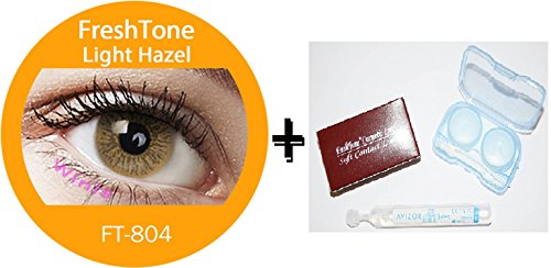 Lenteiras Lágrimas de Ámbar 12 Meses Correção Sem FreshTone - Lentes de contato - correção, sem, lentes