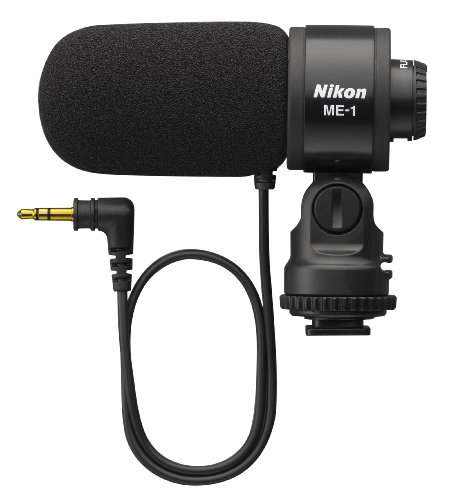 Microfone NIKON Me-1 para Câmaras Digitais Nikon - Áudio - nikon, me-1, câmaras digitais