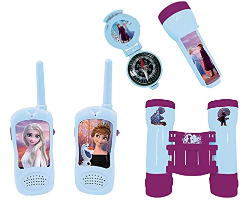 Walkie-Talkie LEXIBOOK Frozen (Idade Mínima Recomendada: 3 anos) Lexibook - Rádios bidirecionais - walkie-talkie, binóculos, bússola, aventura