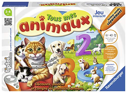 Puzzle RAVENSBURGER Tiptoi (Idade Mínima: 3) Ravensburger - Brinquedos de leitura - puzzle, 3 anos, animais, almoço