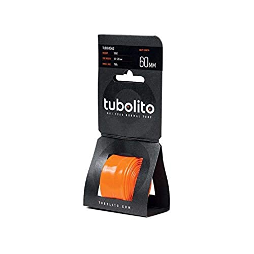 Tubos para Pneus TUBOLITO S-Tubo-Road-700C Tubolito - Câmaras de ar de bicicleta - leve, compacto, válvula de rosca, segurança contra furos