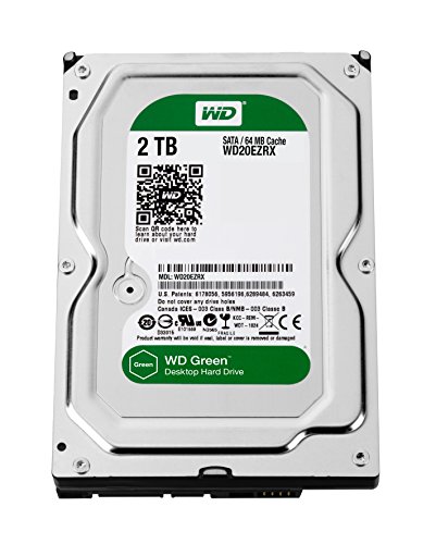 Disco HDD Western Digital WD20EZRZ ATA serial III 2000 GB Western Digital - Discos rígidos - 2000 GB, ATA serial III