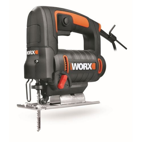 Serra de Recortes WORX WX477.1 (550W) Worx - Serras tico-tico - 550W, 4 níveis, soplamento de pó, troca de lâmina, extração de pó