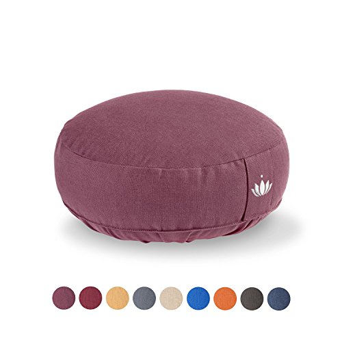 Almofada de Meditação Lotuscrafts 10 cm | Cinzento Lotuscrafts - Almofadas decorativas - almofada, meditação, lotuscrafts, cinzento