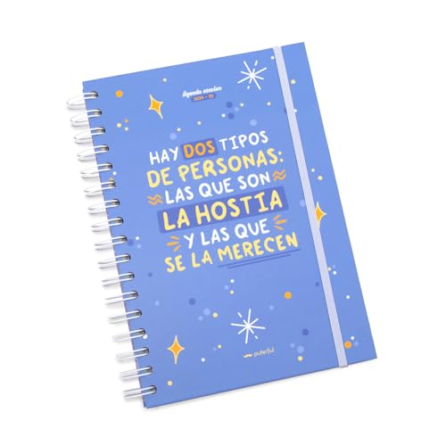 Agenda Escolar PUTERFUL 24/25 (A5 - 2024/2025 - Semanal) Puterful - Papel de impressora e copiadora - agenda escolar, puterful 24/25, A5, semanal, ano letivo, calendário de festivos