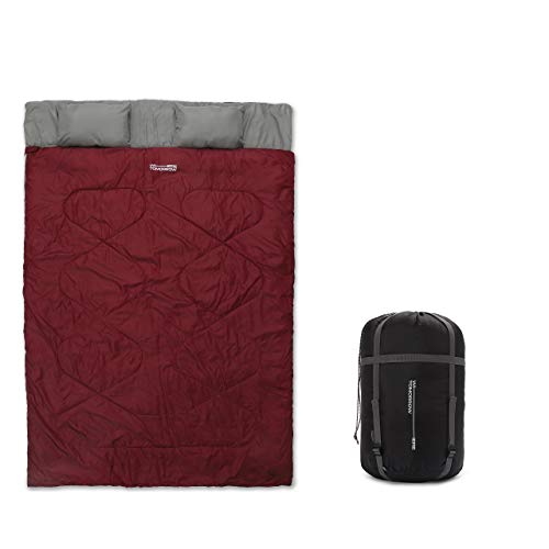Saco de Dormir WHERE TOMORROW Double (220x150x55cm) Lumaland - Sacos de dormir - 220x150x55cm, dormir, doblo