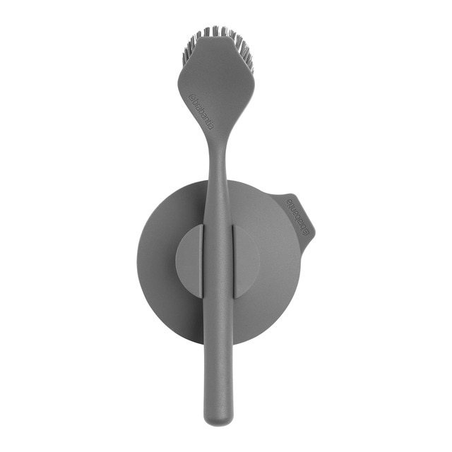 Esponja de Lavadora BRABANTIA Sink Side (12x24x7cm) Brabantia - Escovas de limpeza - remover manchas, superfícies lisas, suporte robusto, cabo ergonómico