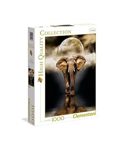 Puzzle CLEMENTONI The Elephant (Idade Mínima Recomendada: 6 anos - 100 Peças) CLEMENTONI - Quebra-cabeças de encaixar - 100 peças, 6 anos, imagens coloridas, realistas