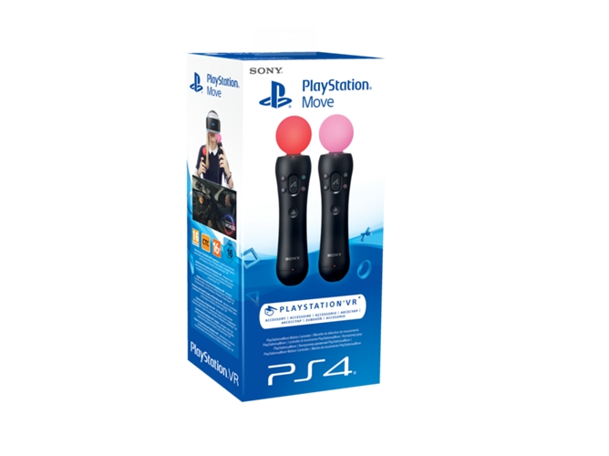 Comando MOVE PlayStation 4 / PlayStation VR (Wireless) Twin Pack Sony - Controlos de jogo - comando, move, PlayStation 4, playstation vr, wireless, twin pack