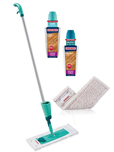 Conjunto de Limpeza LEIFHEIT Starter Set Care & Protect para Espreguiçadeiras Leifheit - Desinfetantes domésticos - limpeza, cartuchos, spray, mopa, pulverização