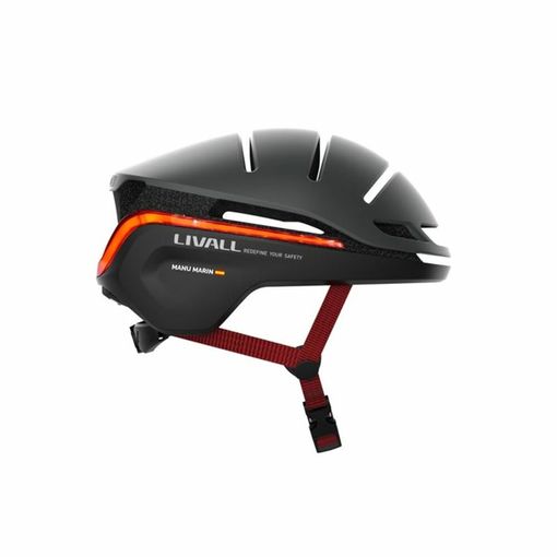 Livall Evo 21 Capacete de Ciclismo Universal Preto LIVALL - Proteção para cabeça de rúgbi - universal, plástico, preto, proteção de cabeça