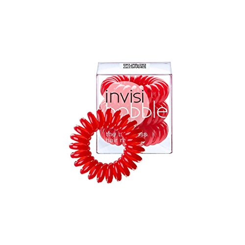 Elásticos para Cabelo INVISIBOBBLE Elástico Vermelho (3 un) Invisibobble - Banho e corpo - elástico, vermelho, 3 unidades