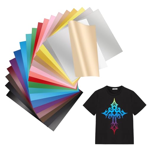 Vinilos Decorativos MXTIMWAN 20 Hojas Vinilo Textil Termoadhesivo MXTIMWAN - Papel de arte e artesanato - vinis decorativos, mxtimwan, hojas vinilo, termoadesivo