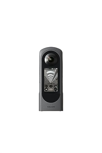 Action Cam RICOH Theta X (4K - 12 MP - Wi-Fi e Bluetooth) Ricoh - Câmaras de vídeo - 4k, 12 mp, wifi, bluetooth