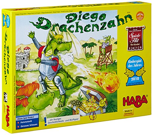Jogo de Tabuleiro HABA Take Aim Diego (Idade Mínima Recomendada: 4 anos) HABA - Jogos - tabuleiro, 4 anos, armas mágicas, 2-4 jogadores