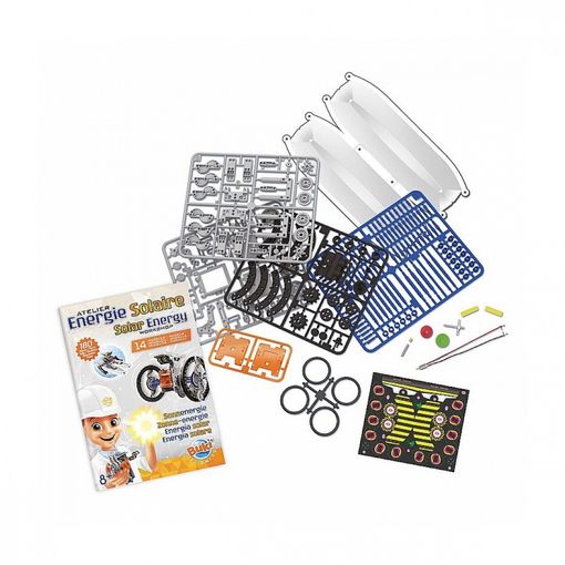 Kit de Ciência ATÉLIER ENERGIE SOLAIRE 14 en 1 Buki - Conjuntos de ciência e exploração - kit, ciência, atelier, energia solar, 14 peças, carro solar