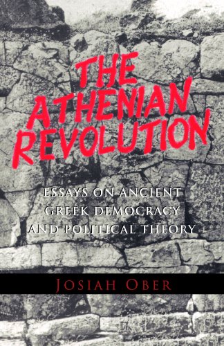 Livro The Athenian Revolution de Josiah Ober (Inglês) Brand: Princeton University Press - Livros - democracia, Atenas, revolução, história grega