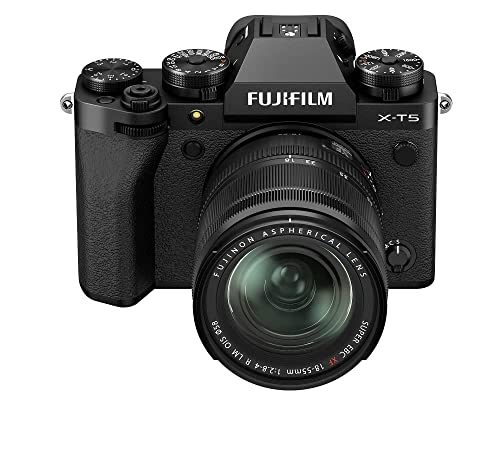Máquina Fotográfica FUJIFILM X-T5 + 18-55MM F2.8-R LM OIS Fujifilm - Câmeras digitais - sensor aps-c, zoom óptico, estabilização de imagem, 4k