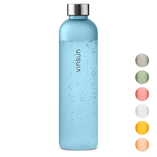 Garrafa de Água VINSUN 1L (Tritan - Transparente) VINSUN - Garrafas de água - 1L, tritan, transparente
