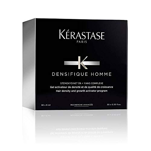 Ampolas de Cabelo KÉRASTASE Densifique Homme (30 x 6 ml) Kérastase - Cuidados com o cabelo - kerastase, densifique, homem, 30x6ml
