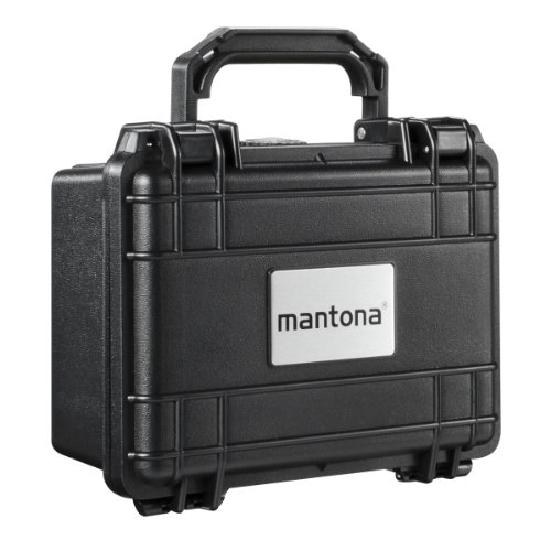 Mantona 000080-01 Bolsa câmara Preto Poliuretano Mantona - Bolsas e estojos para câmeras - pasta, 145mm, 500g, poliuretano