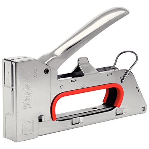 Agrafador de Papel RAPID 153E Vermelho e Prateado (Recondicionado Como Novo) Rapid - Grampeadores e pregadores - agrafador, papel, rapid 153e, vermelho, prateado, recondicionado